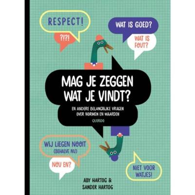 Mag je zeggen wat je vindt? - Aby Hartog, Sander Hartog - Paperback (9789045119663)