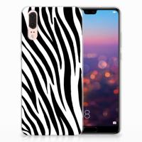 Huawei P20 TPU Hoesje Zebra - thumbnail