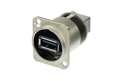 Neutrik NAUSB-W USB A naar B verloop chassisdeel