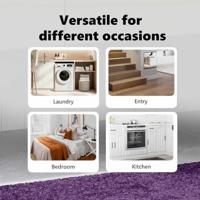 Antislip Badmat Paars 50 x 80 cm PP - thumbnail