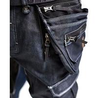 Blåkläder Piraatbroek denim stretch X1900 19911141 | Zwart | Maat 62 - 7330509545683 - thumbnail