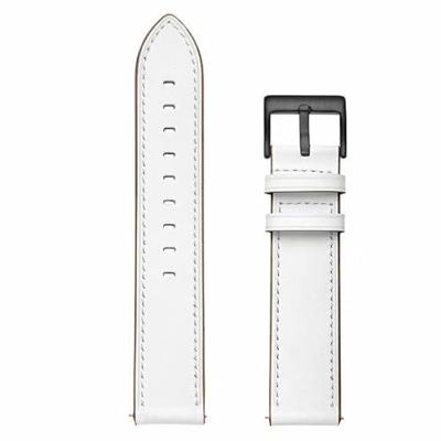 lederen bandje - Wit - Garmin Vivoactive 6 / Vivoactive 5 / Vivoactive 3