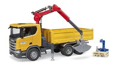 Bruder Scania Super 560R bouwvrachtwagen met kraan