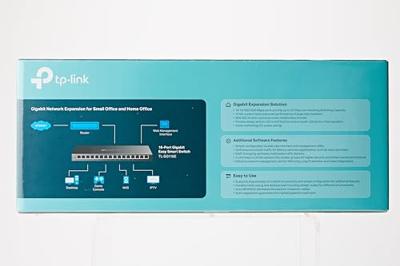 TP-Link TL-SG116E Switch Zwart - thumbnail