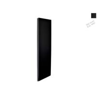 Designradiator Sanicare Denso 180x40 Mat Zwart Inclusief Ophanging 948 Watt (onderzijde aansluiting) - thumbnail