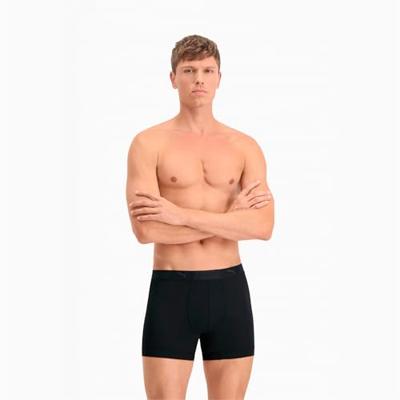 Puma Sport Microfiber Boxershorts Heren 2-Pack Zwart - Maat L - Kleur: Zwart | Soccerfanshop