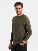 Ombre - Jidney - Longsleeve Heren - Olijf - Groen - thumbnail