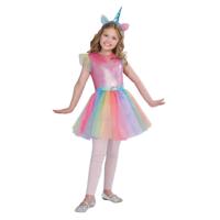 Magic Flip eenhoornjurk en tas - 128-134 cm - thumbnail