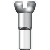 Sapim Spaaknippel 14 polyax 14mm zilver messing (100st) - thumbnail