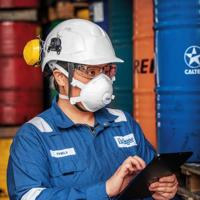 Dräger stofmaskers - doos á 5 stuks - X-plore 1330 - FFP3+Ventiel - thumbnail