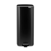 Brabantia Bo Pedaalemmer 30L Matt Zwart - thumbnail