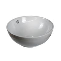 Waskom Opbouw Levi Rond 38x38x15cm Wit - thumbnail