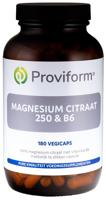 Proviform Magnesium citraat 250 & B6 180 Vegetarische capsules - thumbnail