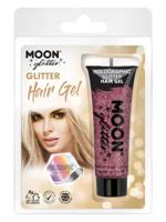 Moon Glitter Holographic Haar Gel Pink - thumbnail