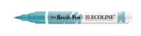Brushpen Talens Ecoline turquoiseblauw - thumbnail