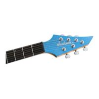 Jackson Pro Plus Series Misha Mansoor Juggernaut HT6 EB Blue Sparkle elektrische gitaar met gigbag - thumbnail