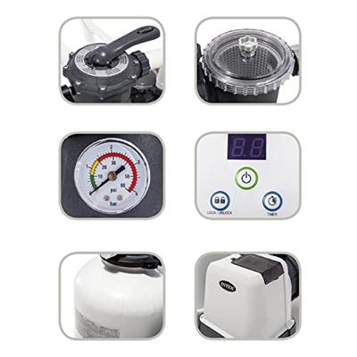 Behandelingsinstallatie voor zwembad Intex Kristal Clear 37800 L