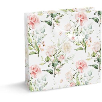 Geschenkzak Roses and Roses, S, 6 x 15 x 15 cm