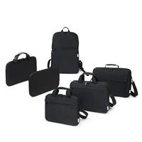 Base XX by Dicota Clamshell laptoptas, voor laptops tot 15,6 inch, zwart - thumbnail