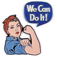 UPG Pins - Rosie en We Can Do It - thumbnail