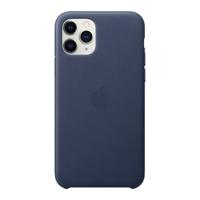 Apple leather case iPhone 11 Pro Midnight Blue - thumbnail