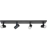 Highlight Zwarte opbouwspotPiccolo 4-lichts - S7444.01 - thumbnail