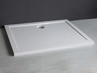 luxe douchebak SMC rechthoek 120x90x4 cm wit - thumbnail
