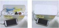 VALUE kabelbox, klein, wit - thumbnail