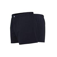 2-pak wijde heren boxershorts - Fox packet 2260 - Blauwe katoenen losse heren boxershorts - M - Onderbroek heren heren heren heren heren heren heren - thumbnail