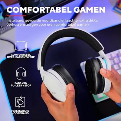 Gaming Headset met Microfoon Trust GXT 491 Wit - thumbnail