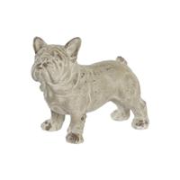 Decoratieve figuren DKD Home Decor Verouderde afwerking Grijs Hars Hond (19 x 39 x 28,5 cm) - thumbnail