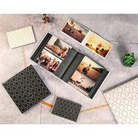Hama Album XL Ivy 30x30 Cm 80 Zwarte Pagina&apos;s Wit - thumbnail