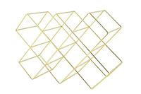 ECHTWERK Keukenaccessoires (Wijnrek voor 8 flessen, Goud) - thumbnail