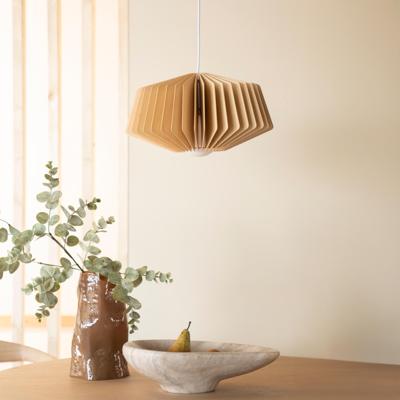 By-Boo Hanglamp 'Meller' Hout, 41cm