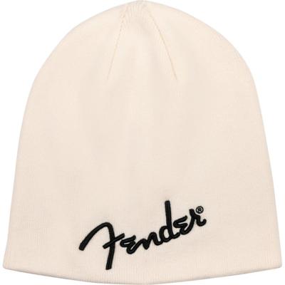Fender Logo Beanie Arctic White Fender Logo Beanie Arctic White