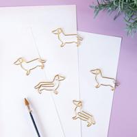 Huisdier paperclips (set van 5) - Hond - thumbnail