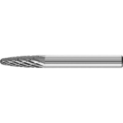 PFERD TOOLS 21117324 Freesstift Ronde boog Lengte 55 mm Afmeting, Ø 6 mm Werklengte 18 mm Schachtdiameter 6 mm PFERD TOOLS 21117324 Freesstift Ronde boog Lengte 55 mm Afmeting, Ø 6 mm Werklengte 18 mm Schachtdiameter 6 mm