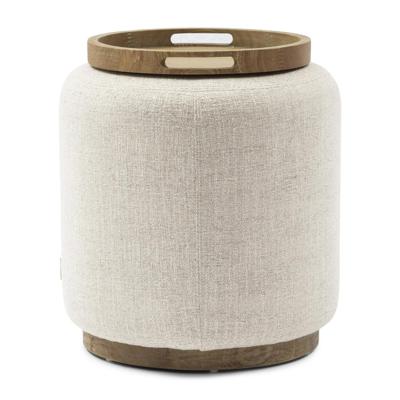 Rivièra Maison Bijzettafel 'Babylon' Met dienblad, 50cm Rivièra Maison Bijzettafel 'Babylon' Met dienblad, 50cm