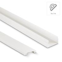 Hama 00221017 Kabelgoot (b x d) 24 mm x 14 mm Wit 4 stuk(s) - thumbnail