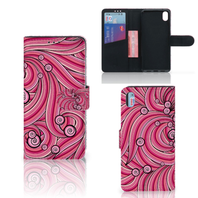 Xiaomi Redmi 7A Hoesje Swirl Pink Xiaomi Redmi 7A Hoesje Swirl Pink