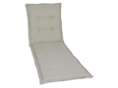 GO-DE Textil Tuinkussen (Stoelkussen voor een ligbed, Beige)