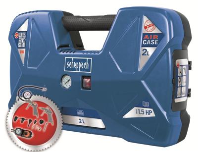Scheppach Aircase Pneumatische compressor 2 l 8 bar