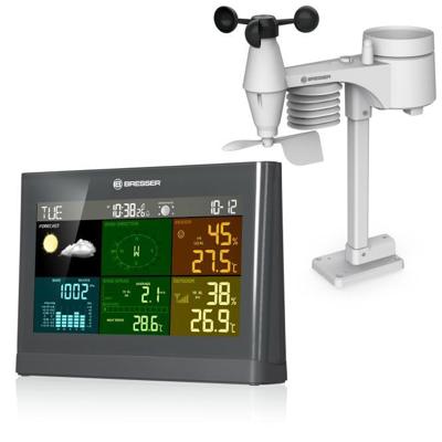BRESSER 5-in-1 Comfort Weercenter met Kleurendisplay (grijs) BRESSER 5-in-1 Comfort Weercenter met Kleurendisplay (grijs)
