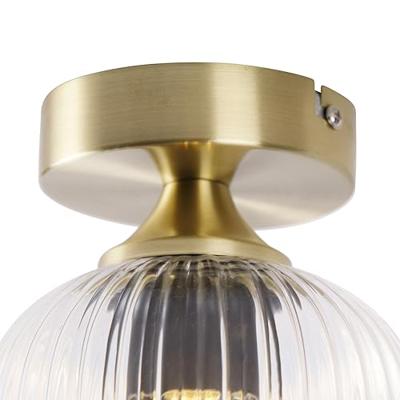 QAZQA Smart plafondlamp messing incl. Wifi A60 - Banci QAZQA Smart plafondlamp messing incl. Wifi A60 - Banci