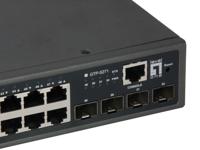 LevelOne GTP-5271 52-poorts L3 Lite Managed Gigabit PoE Switch, 4 x 10 GbE SFP+, 48 PoE-uitgangen, 400W PoE-prestatiebudget - thumbnail