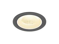 SLV InbouwspotNuminos M zwart/wit 3000K - 55gr - 1009620 - thumbnail