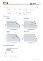 MEAN WELL DDR-60L-24 DIN-rail DC/DC-converter 24 V/DC 2.5 A 60 W Aantal uitgangen:1 x Inhoud 1 stuk(s) - thumbnail
