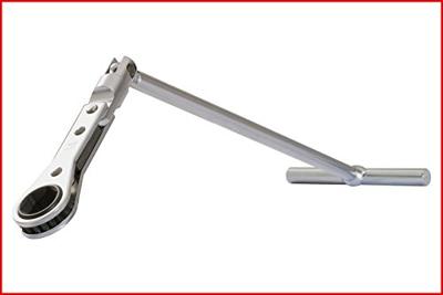KS Tools 500.7340 Gloeikaarsen-T-handgreep-ringratel, 8 mm