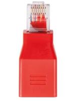 Schwaiger RJ45 Netwerk Adapter CAT 6 [1x RJ45-bus - 1x RJ45-stekker] Rood - thumbnail