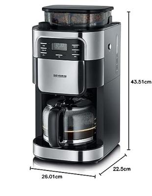 Severin KA4810 Koffiezetapparaat 1.4L 1000W Zwart Severin KA4810 Koffiezetapparaat 1.4L 1000W Zwart